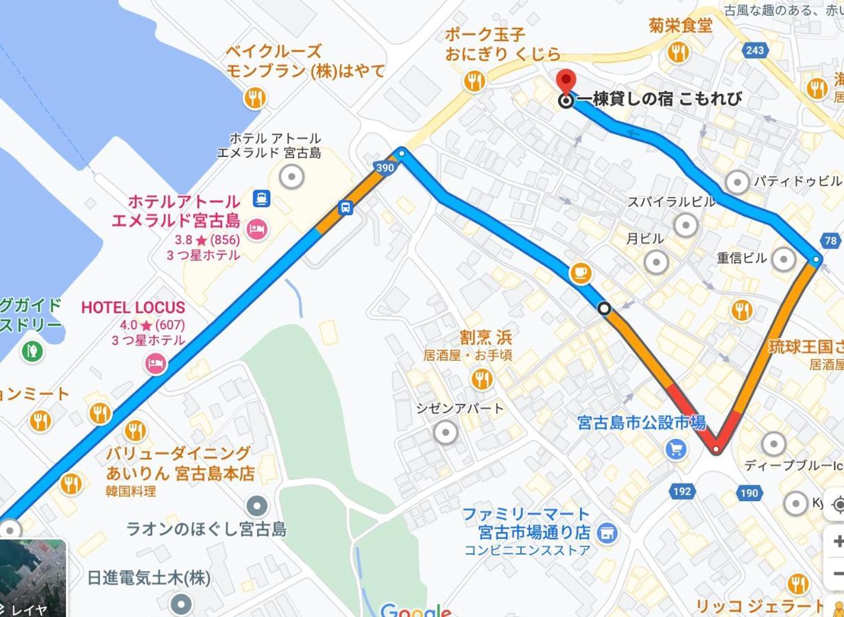 こもれび Apartment Miyakojima  ภายนอก รูปภาพ